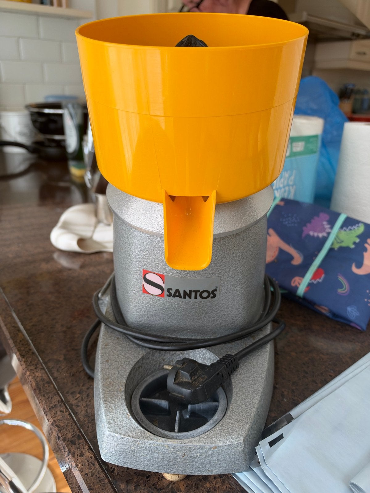 Santos professionele citruspers, Ophalen, Gebruikt