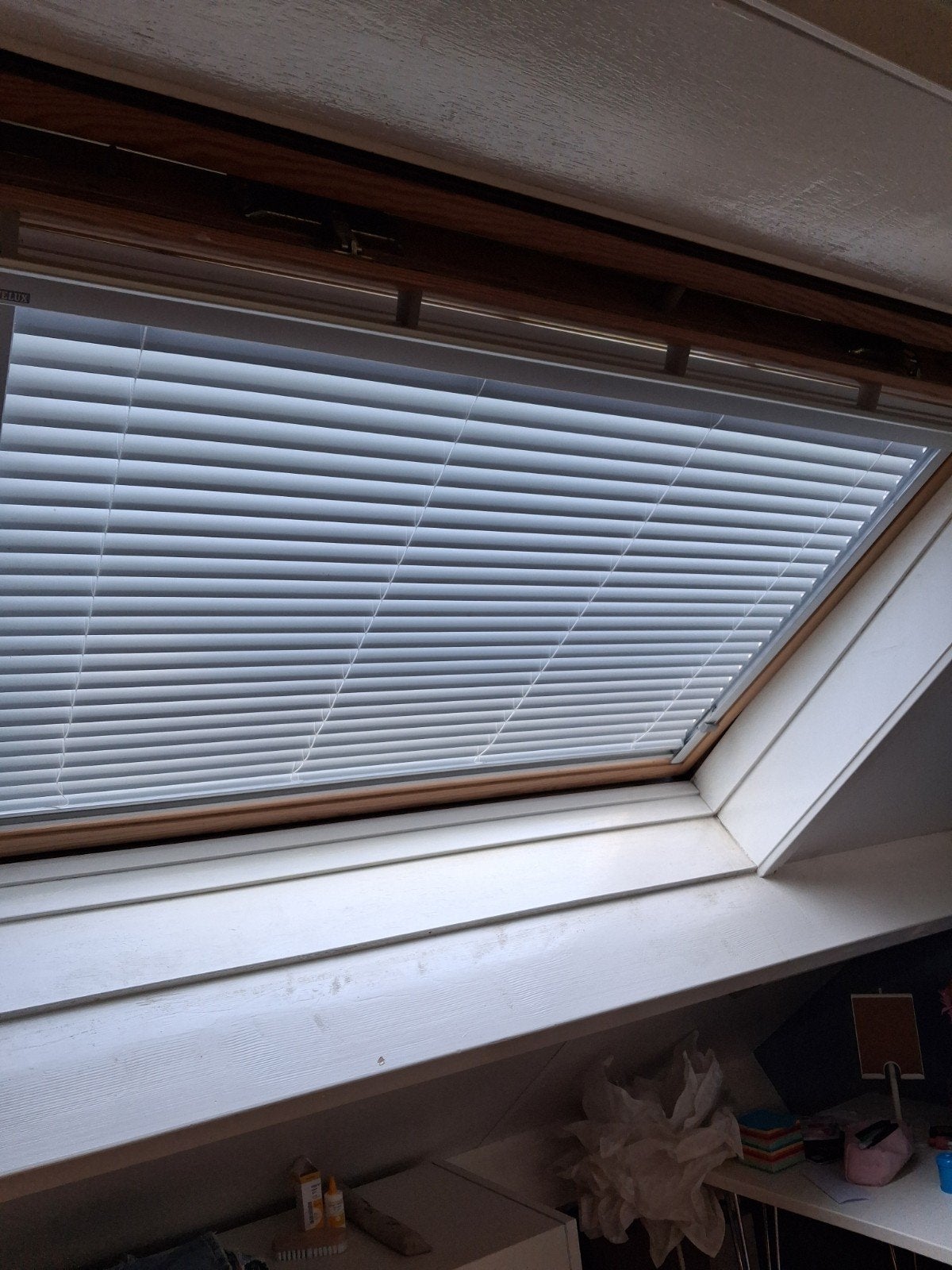 Luxaflex voor Velux dakraam 2x, Ophalen, 50 tot 100 cm, Minder dan 100 cm