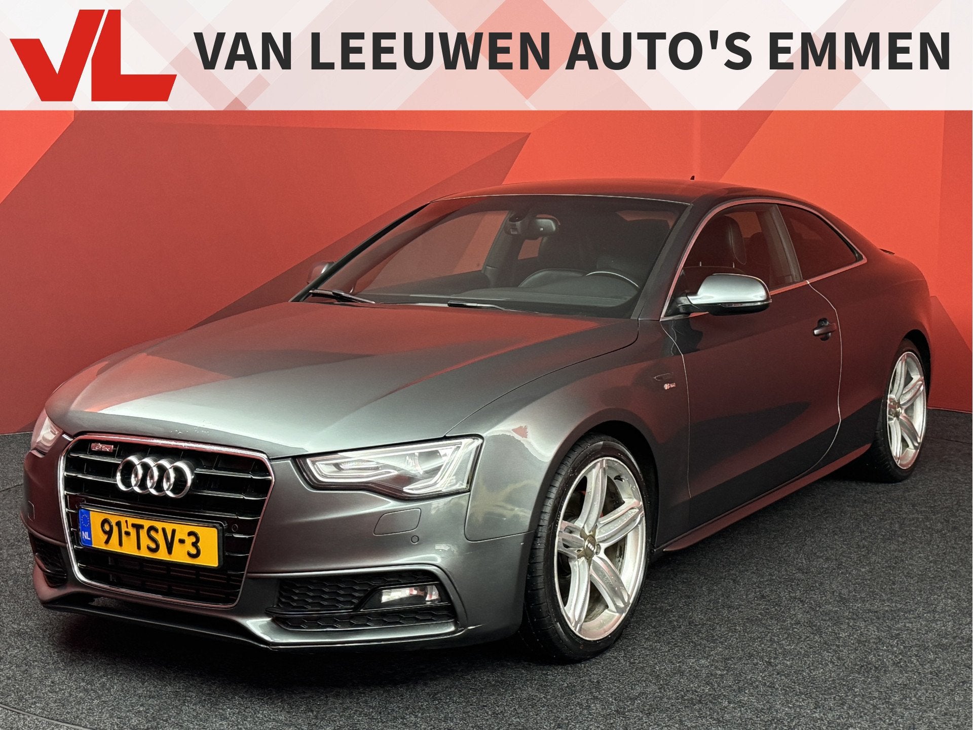 Audi A5 Coupé 1.8 TFSI Pro Line S, Auto's, Audi, Euro 5, Gebruikt, Zwart, 4 cilinders