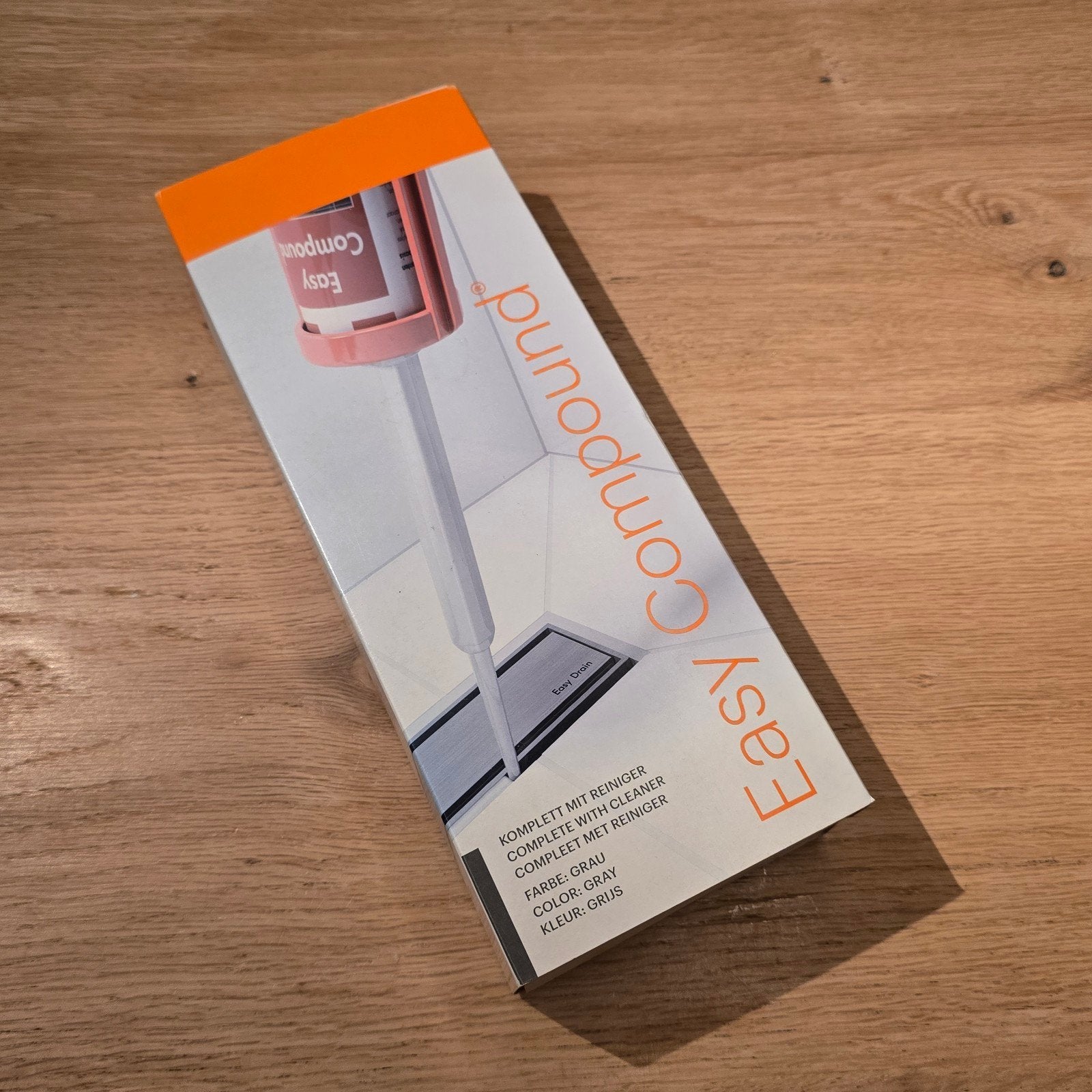 Easydrain EasyCompound 2K afdichtingset 290ml - Grijs, Minder dan 4 cm, Overige materialen, Nieuw, Ophalen of Verzenden