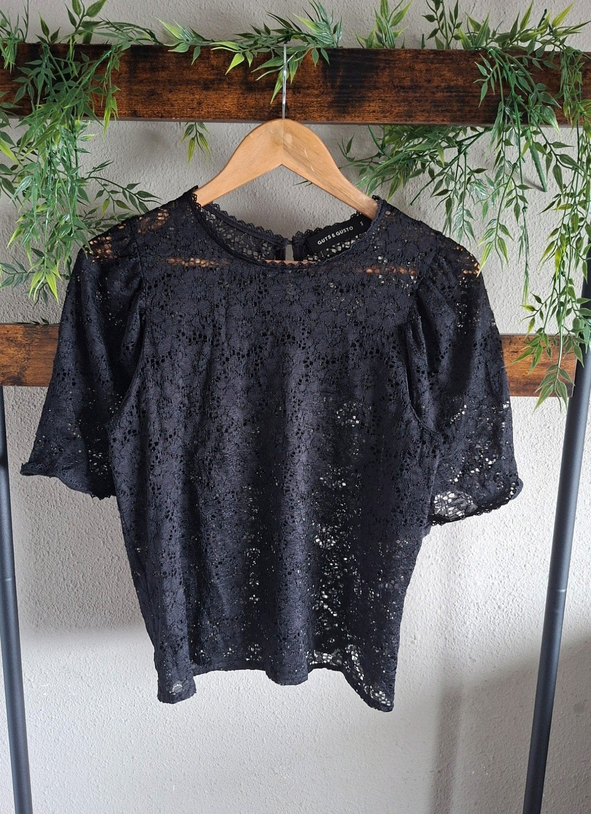 GUTS&GUSTO Blouse  Shirt zwart S, Guts & Gusto, Zwart, Nieuw, Ophalen of Verzenden