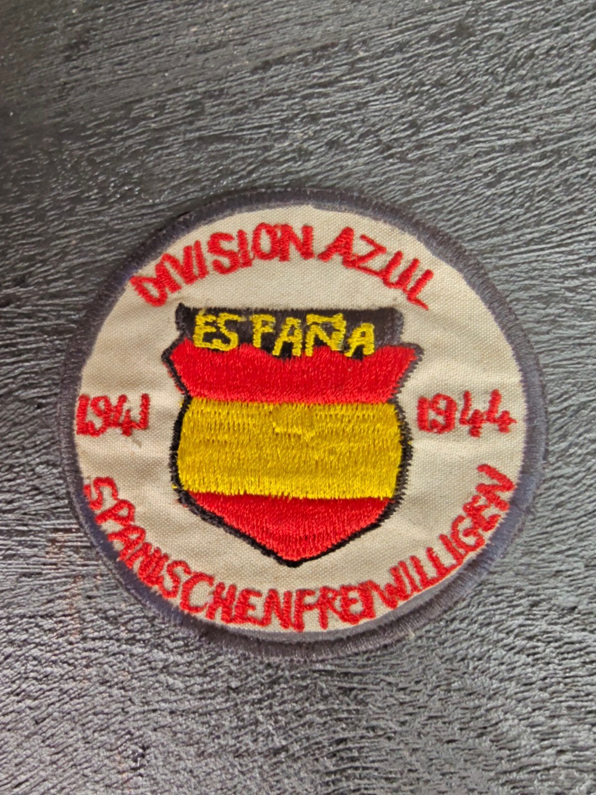 patch Spaanse Vrijwilligers ww2 (Division Azul), Ophalen of Verzenden, Zo goed als nieuw