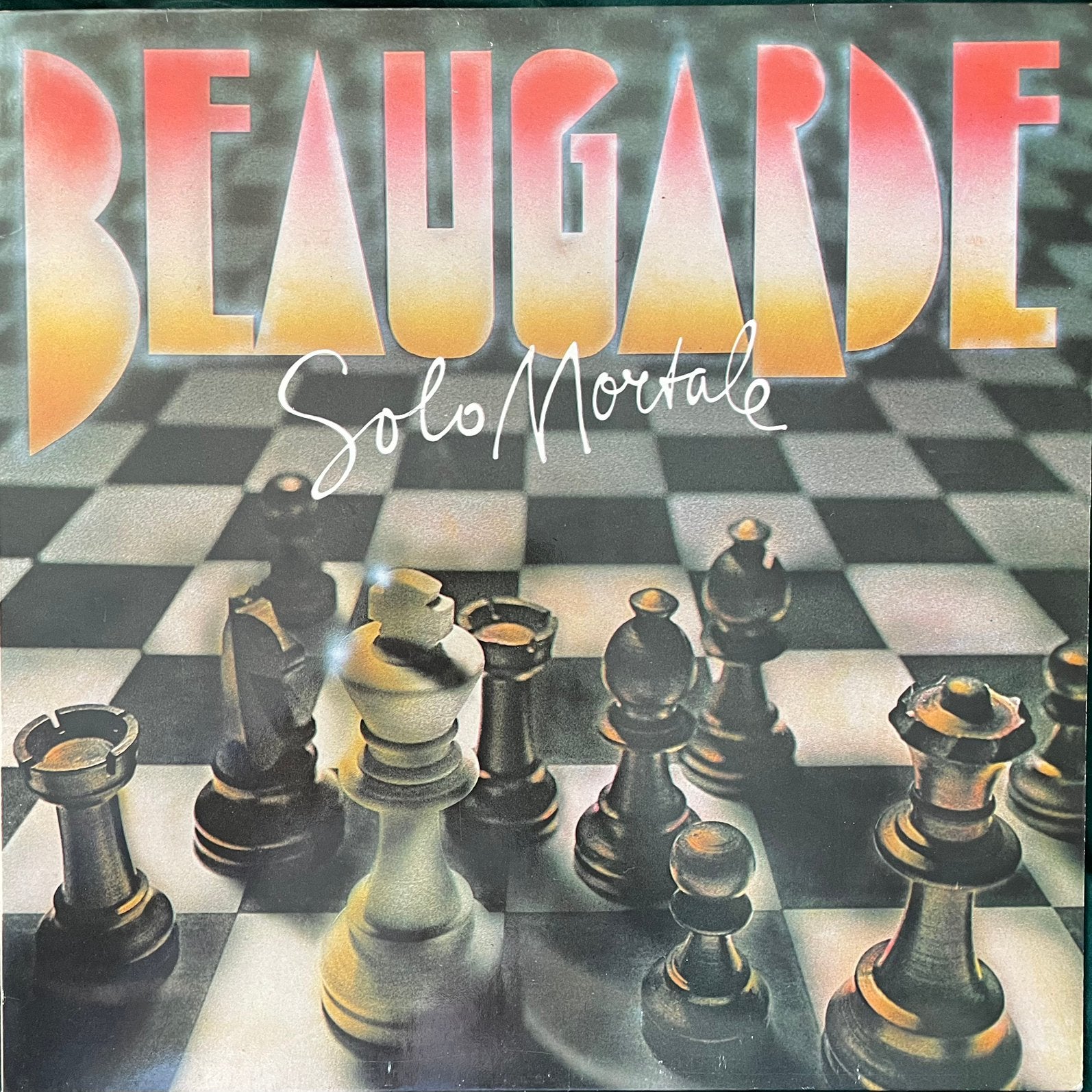 Nederpop LP Beaugarde - Solo Mortale (1978) Ilja Gort, LP, Rock, Inclusief insert, Ophalen of Verzenden