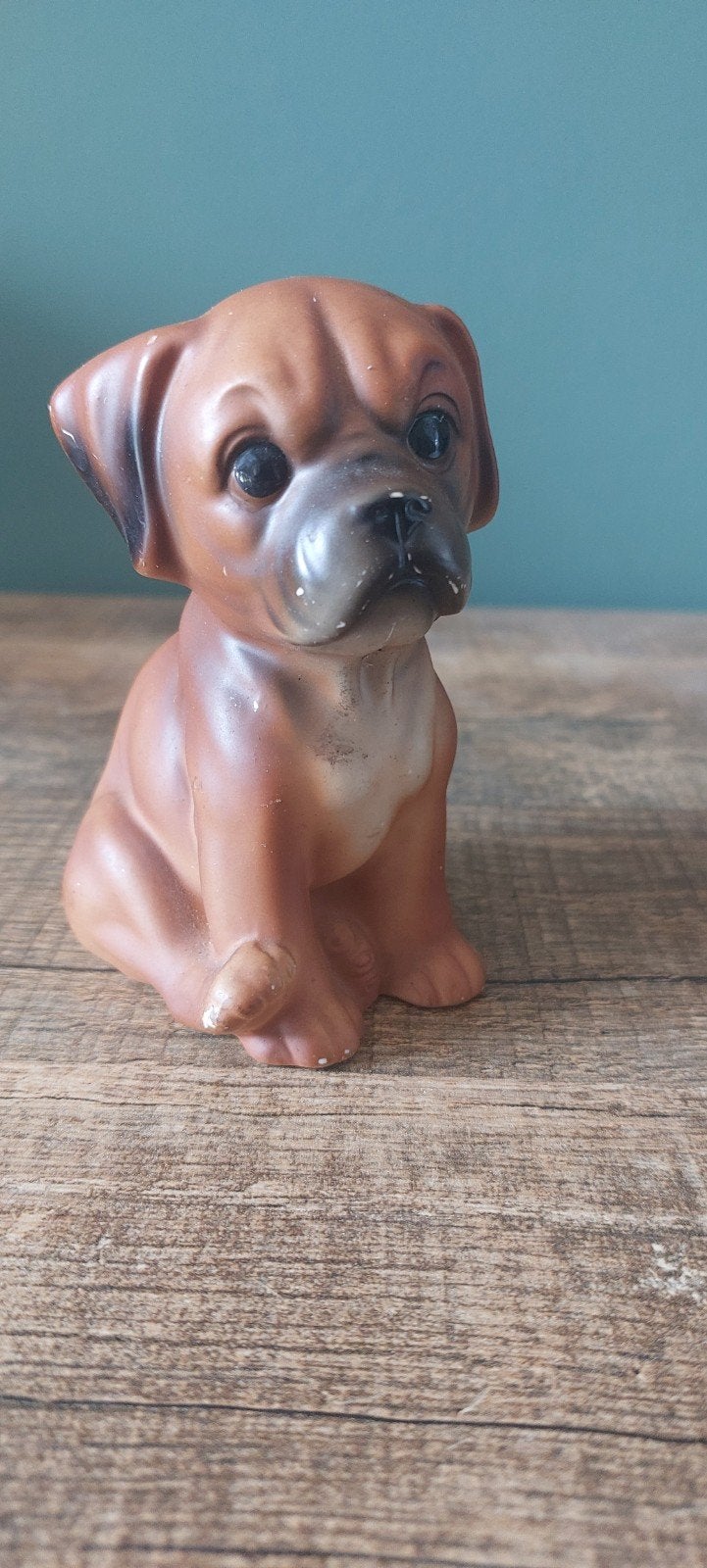 Vintage Boxer hond beeldje - Decoratief en charmant, Ophalen of Verzenden