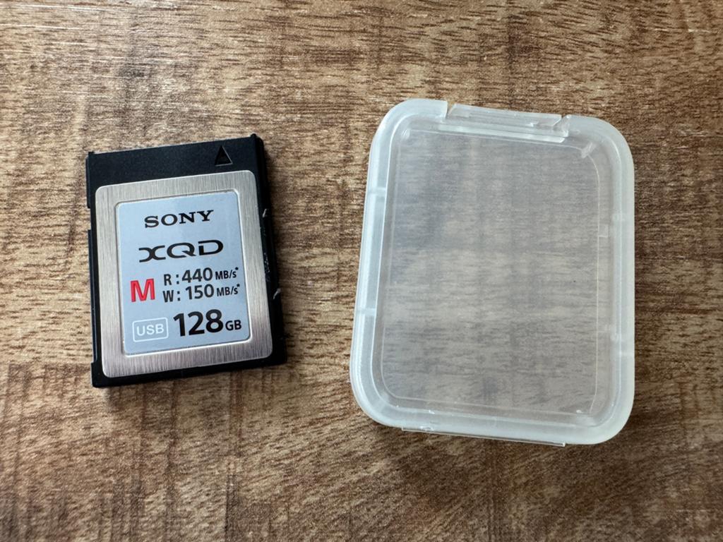 Sony XQD 128GB, XQD, Ophalen of Verzenden, Zo goed als nieuw, Fotocamera