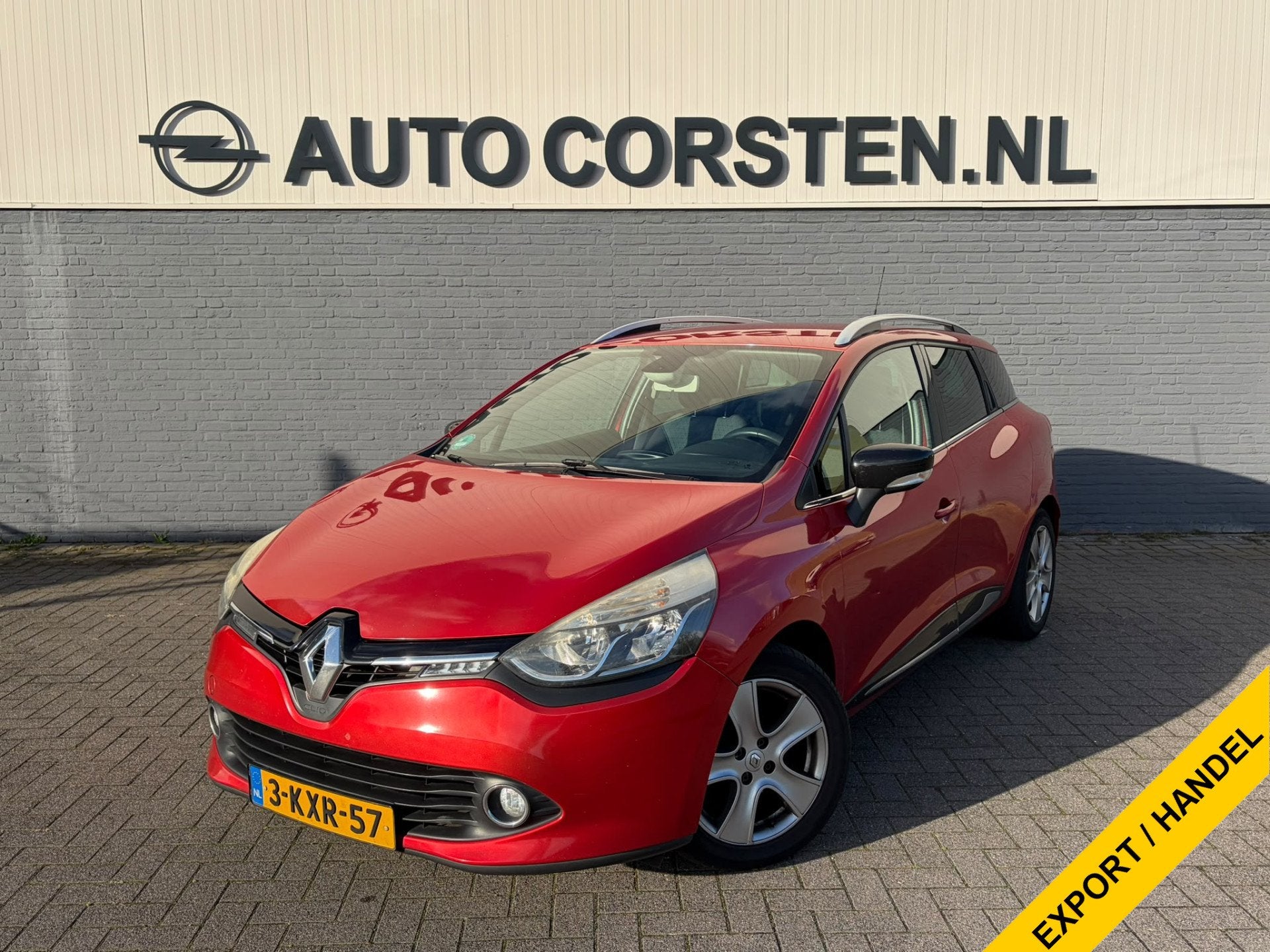 Renault Clio Estate 1.5dCi Camera Trekhaak Navi Ecc Pdc Blue, Auto's, Voorwielaandrijving, Euro 5, Stof, Zwart