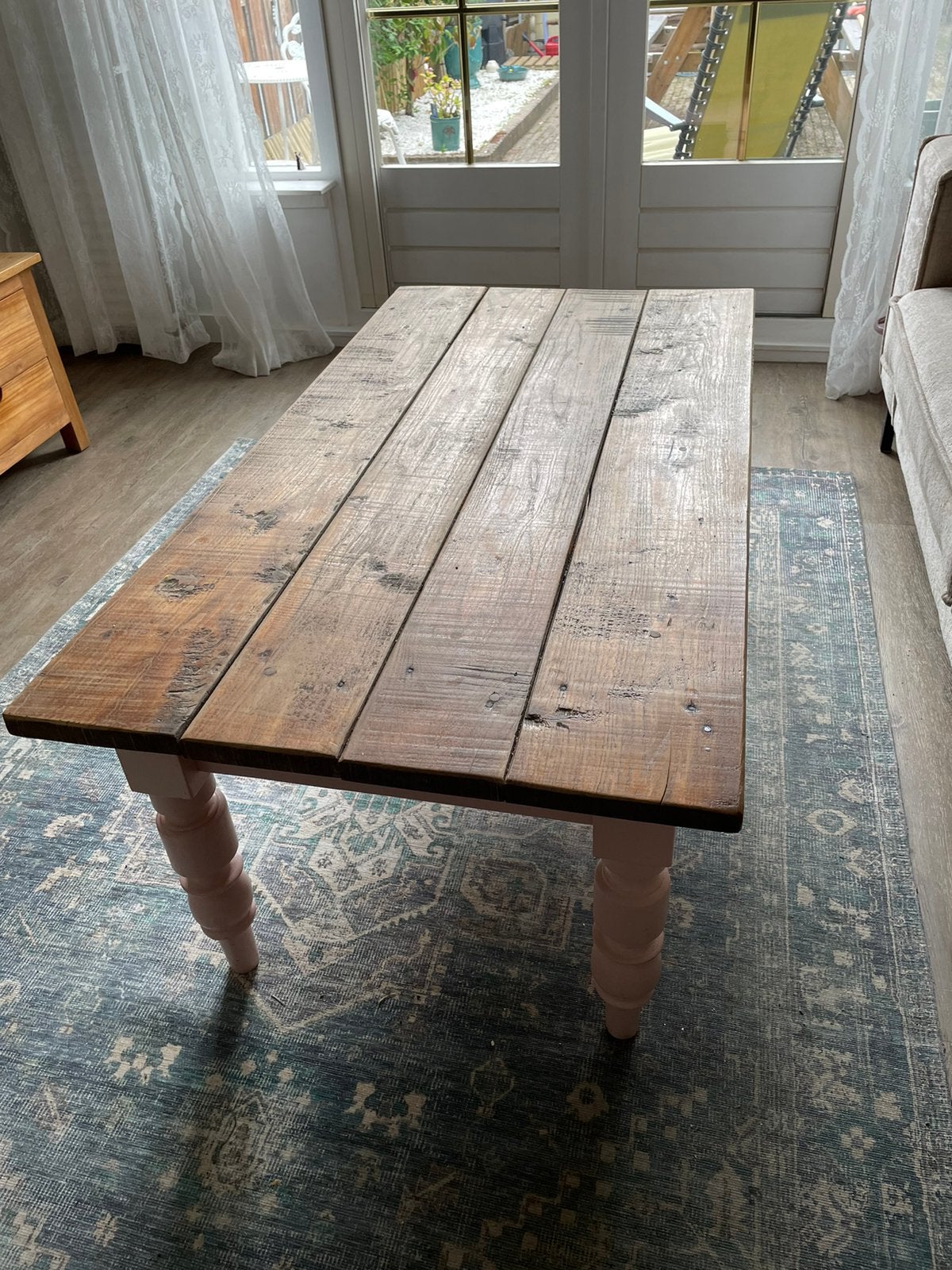 Salontafel, Ophalen, Gebruikt, 100 tot 150 cm, 50 tot 100 cm