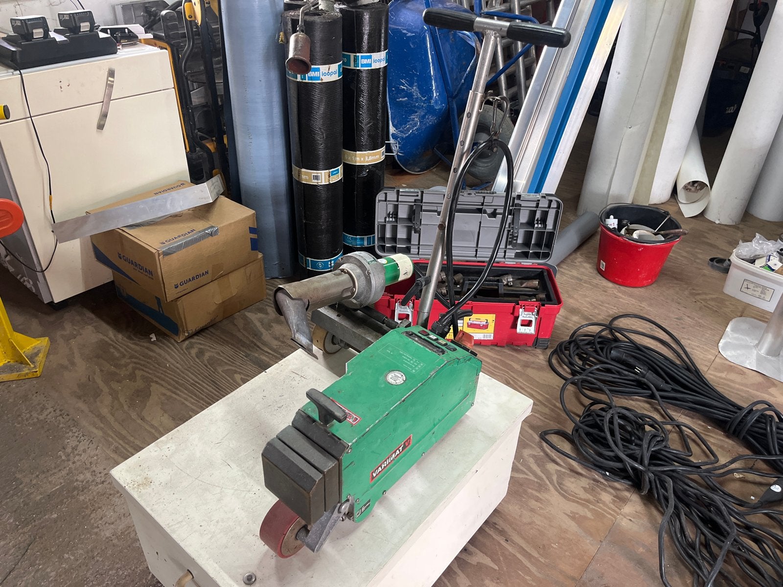 Leister Varimat Digitale Automatische Föhn (Hondje), Ophalen, Zo goed als nieuw