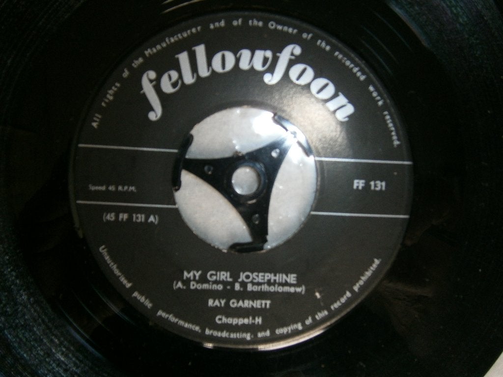 Ray Garnett / Billy Wade – My Girl Josephine / Chain Gang, Ophalen, Gebruikt, 7 inch, Single