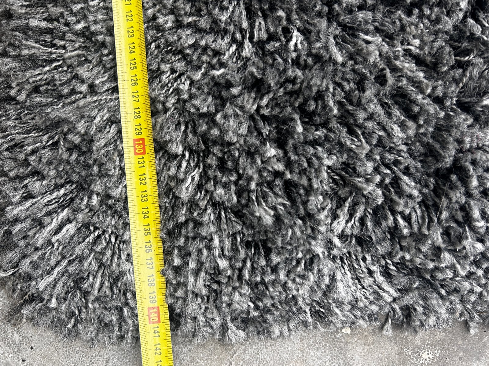 Ikea hampen hoogpolig shaggy vloerkleed 195x133 cm, Huis en Inrichting, Stoffering | Tapijten en Kleden, Ophalen, Gebruikt, 100 tot 150 cm