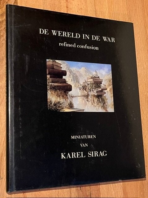 Miniaturen van Karel Sirag, De wereld in de war. Gal. LH1984, Karel Sirag, Ophalen of Verzenden, Zo goed als nieuw, Schilder- en Tekenkunst