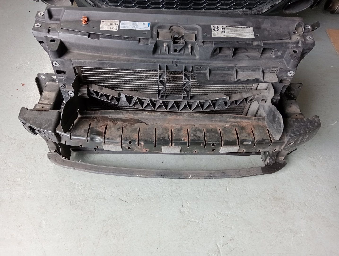 VW POLO 6R 1.4 Koelerpakket front 2009-2016, Auto-onderdelen, Gebruikt, -, Volkswagen, -