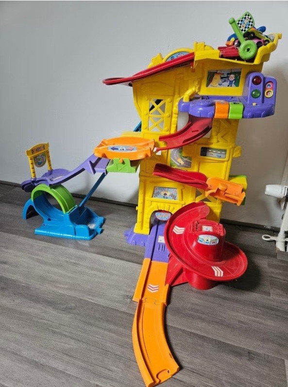 VTech Toet Toet Auto's Racebaan, Handmatig, Ophalen, Overige merken, Racebaan