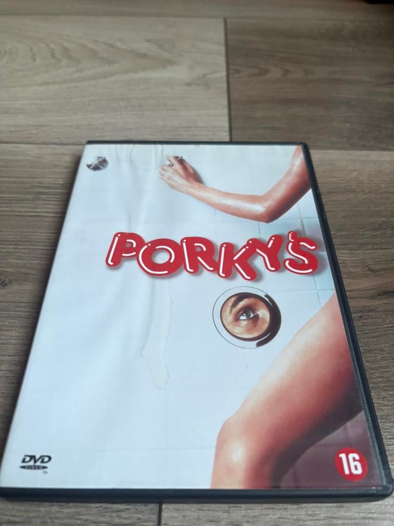 Porkys (hoesje heeft wat waterschade), Alle leeftijden, Ophalen of Verzenden, Zo goed als nieuw, Actiekomedie
