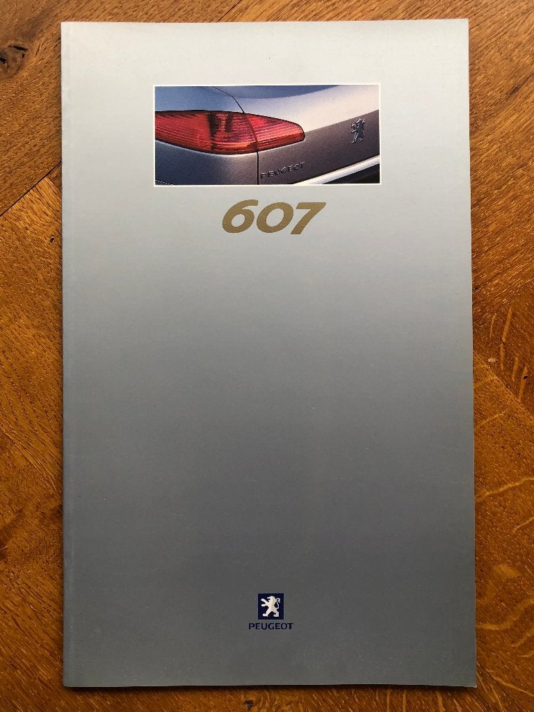 Peugeot 607 folder 2001, Verzenden, Nieuw, Peugeot, Peugeot