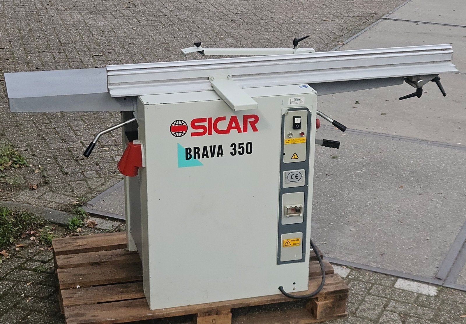 SICAR Brava 350 Vlak- en Vandiktebank, Doe-het-zelf en Verbouw, Ophalen, Zo goed als nieuw, Elektrisch