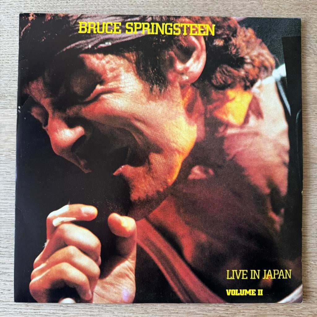 Bruce Springsteen Live in Japan Vol.II 2LP Vinyl 1985 Rock, Gebruikt, 1980 - 1989, Ophalen of Verzenden, 12 inch