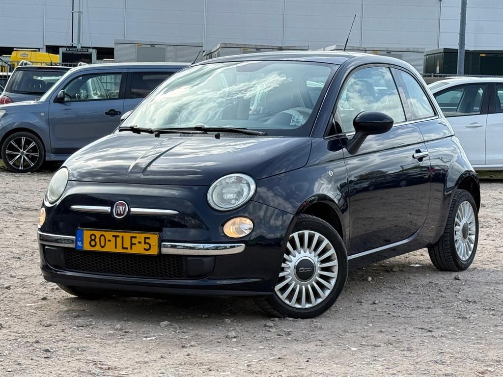 Fiat 500 1.2 Lounge/ PANORAMADAK, Auto's, Euro 5, Gebruikt, 1242 cc, 4 cilinders