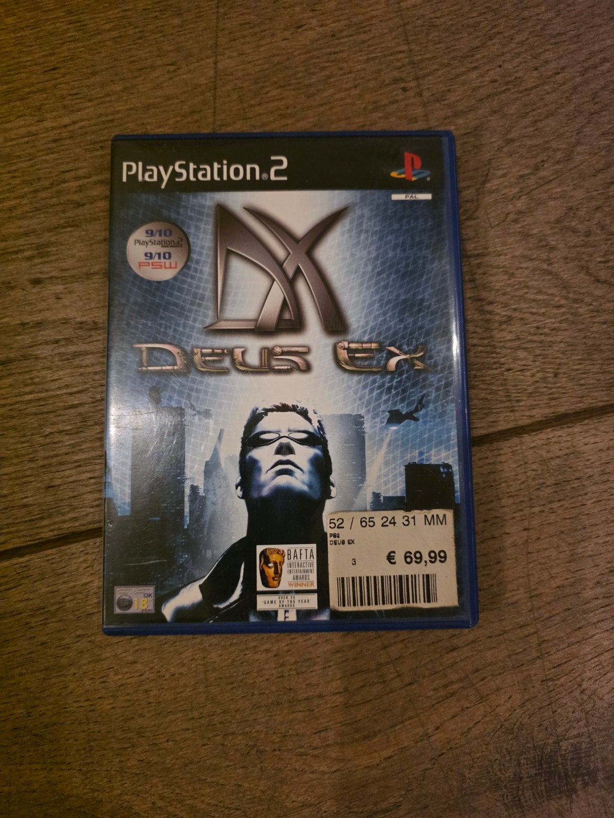 Deus Ex - PlayStation 2 (PS2) Game, Spelcomputers en Games, Gebruikt, 1 speler, Ophalen of Verzenden, Role Playing Game (Rpg)