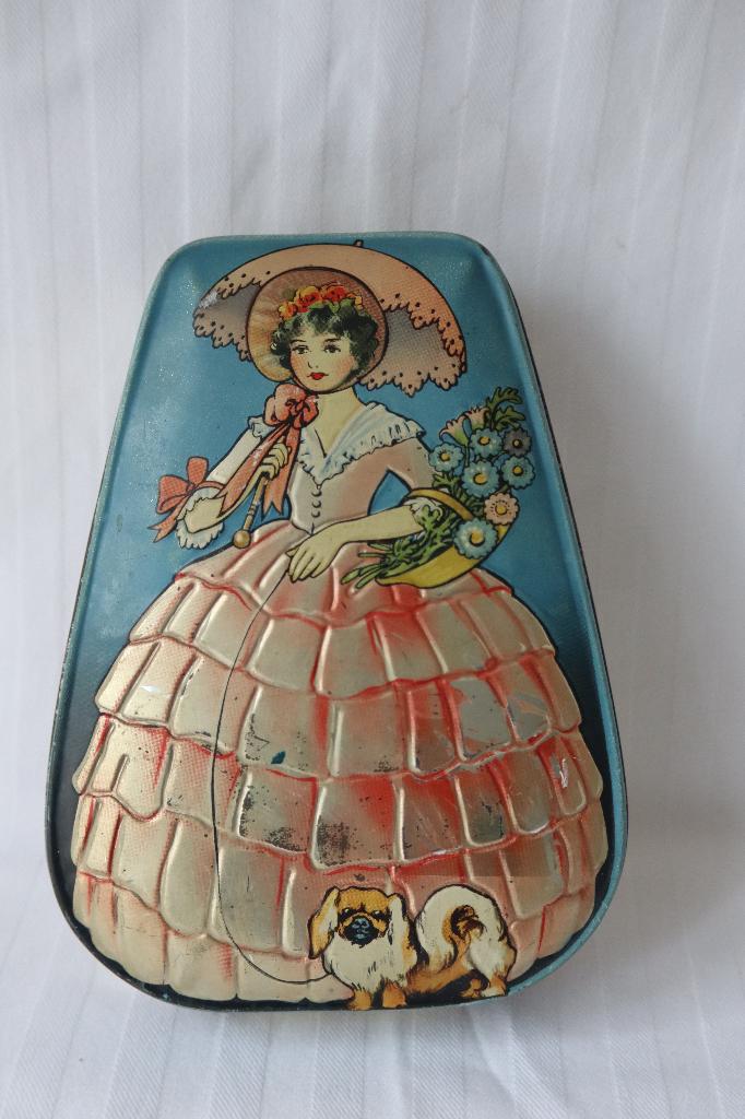 Vintage G.Horner Engeland tin reclame snoep doosje c 1930, Antiek en Kunst, Ophalen of Verzenden