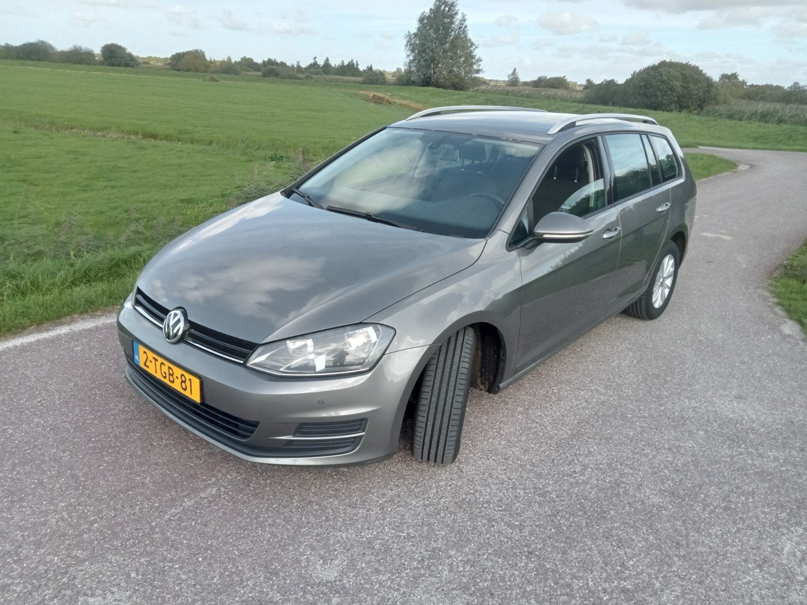 Volkswagen Golf Variant 1.6 TDI 81KW/110PK 2014 Grij, Auto's, Voorwielaandrijving, 1295 kg, 4 cilinders, Origineel Nederlands