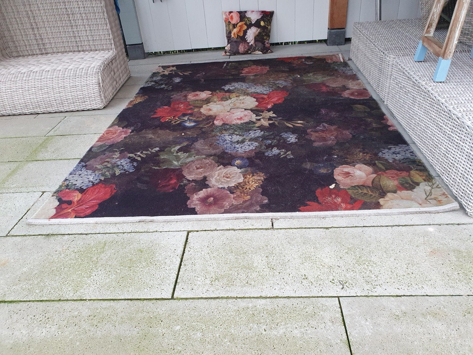 Karpet 220-180 cm met bijpassend kussen  40 40 cm., Huis en Inrichting, Stoffering | Tapijten en Kleden, Ophalen of Verzenden