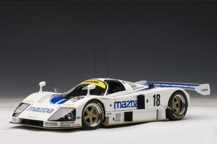 Gezocht! Mazda 787b autoart  1/18, Ophalen of Verzenden, Zo goed als nieuw, Auto, Autoart