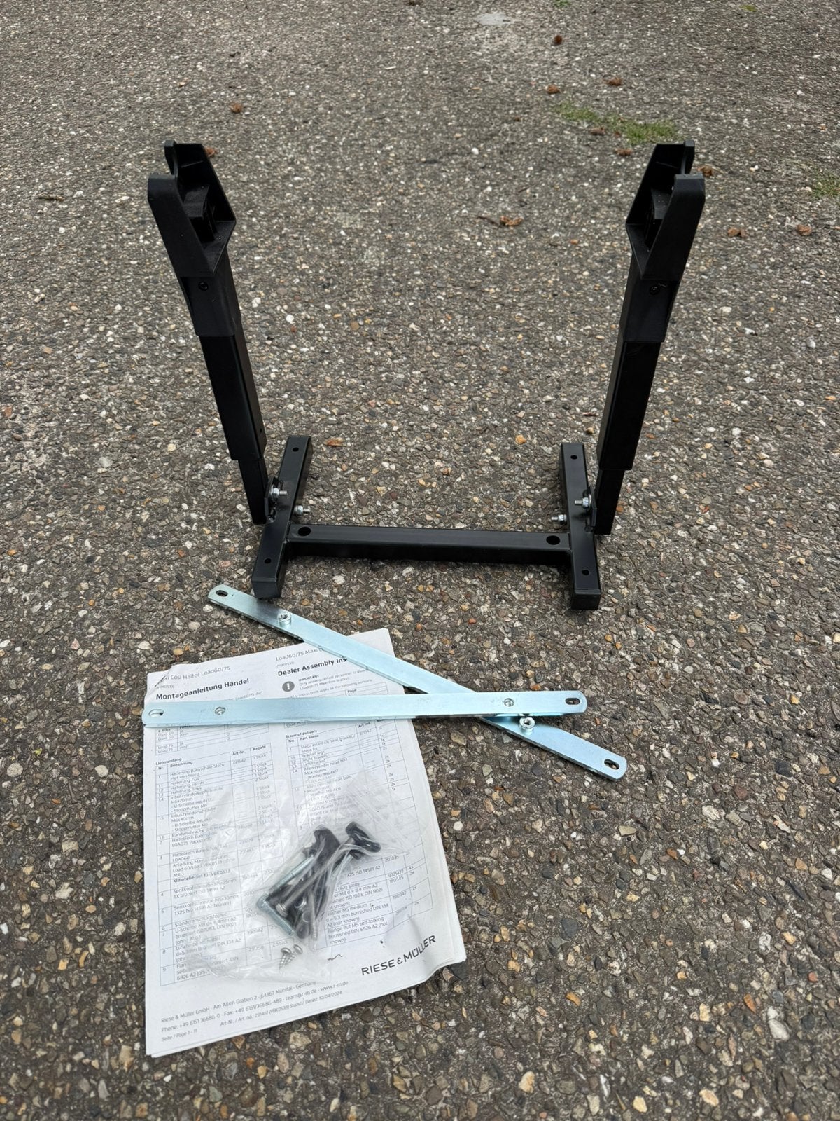 Originele Riese & Muller Load 60 en 75 Maxi Cosi Adapter, Fietsen en Brommers, Ophalen of Verzenden, Nieuw, 1 kind, Overige merken