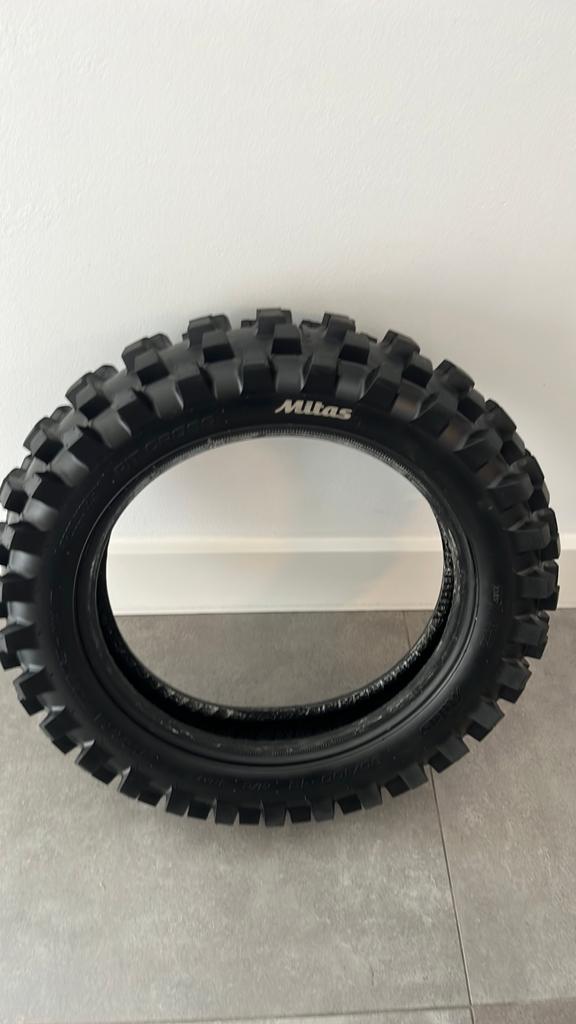 Mitas achterband Ktm SX 65 bijna nieuw, Ophalen of Verzenden, Zo goed als nieuw, Overige typen