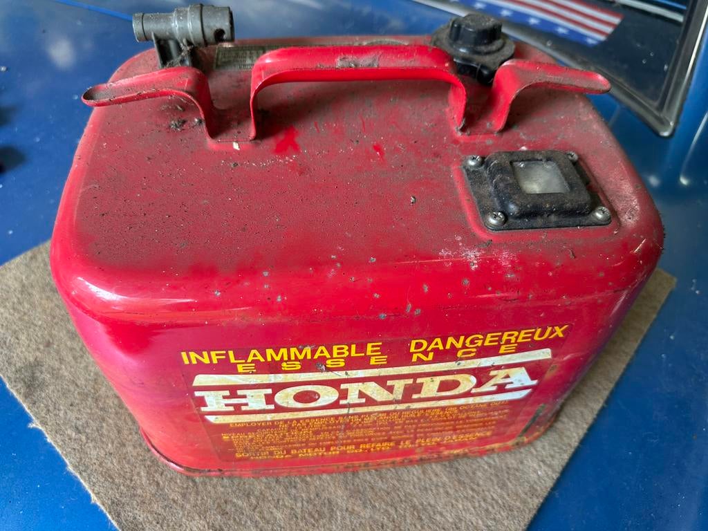Honda Marine benzinetank metaal, Ophalen, Zo goed als nieuw, Motor en Techniek, Motorboot
