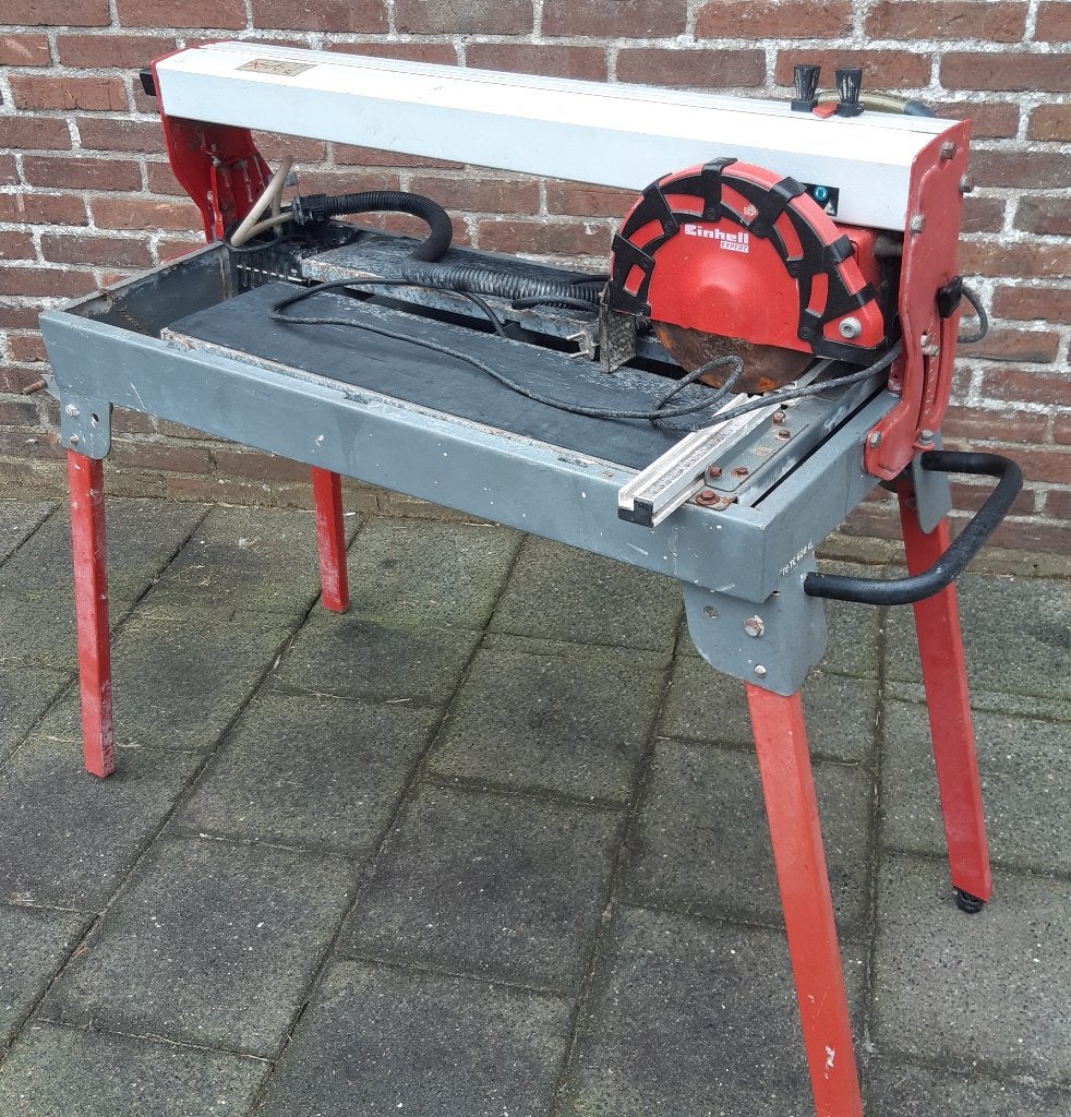 Einhell Radiaal -  Tegelsnijmachine, Doe-het-zelf en Verbouw, Ophalen, Gebruikt, Afkortzaag, 30 tot 70 mm