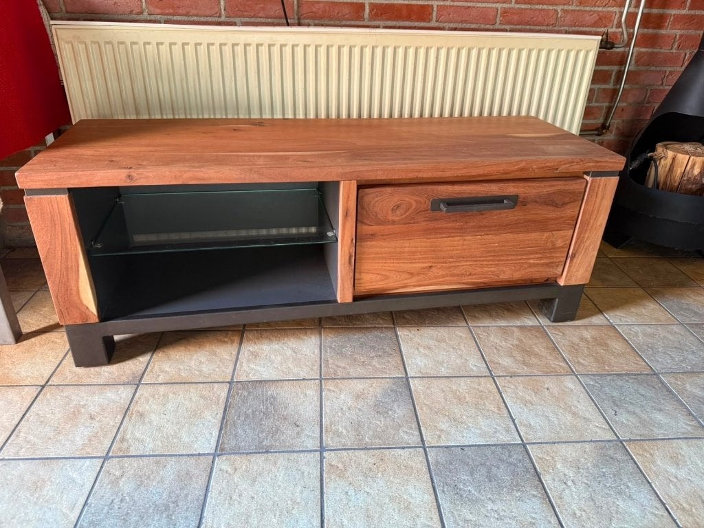 Tv meubel henders & hezel, Ophalen, Gebruikt, 100 tot 150 cm, Minder dan 100 cm
