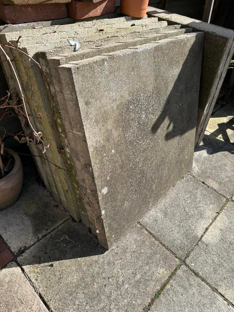 Gebruikte Straattegels, Tuin en Terras, Ophalen, Gebruikt, Minder dan 5 m², Beton