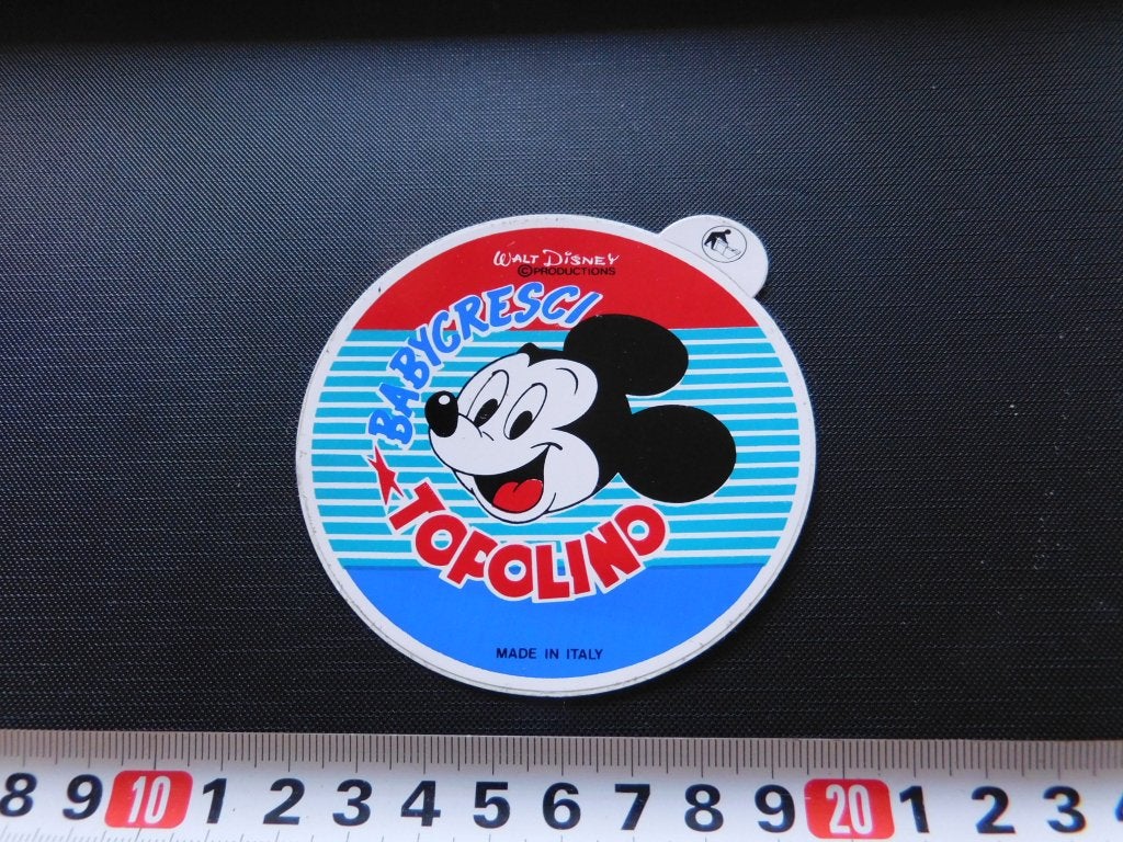 sticker Walt Disney Babycresci TOPOLINO  Mickey Mouse *, Ophalen, Zo goed als nieuw