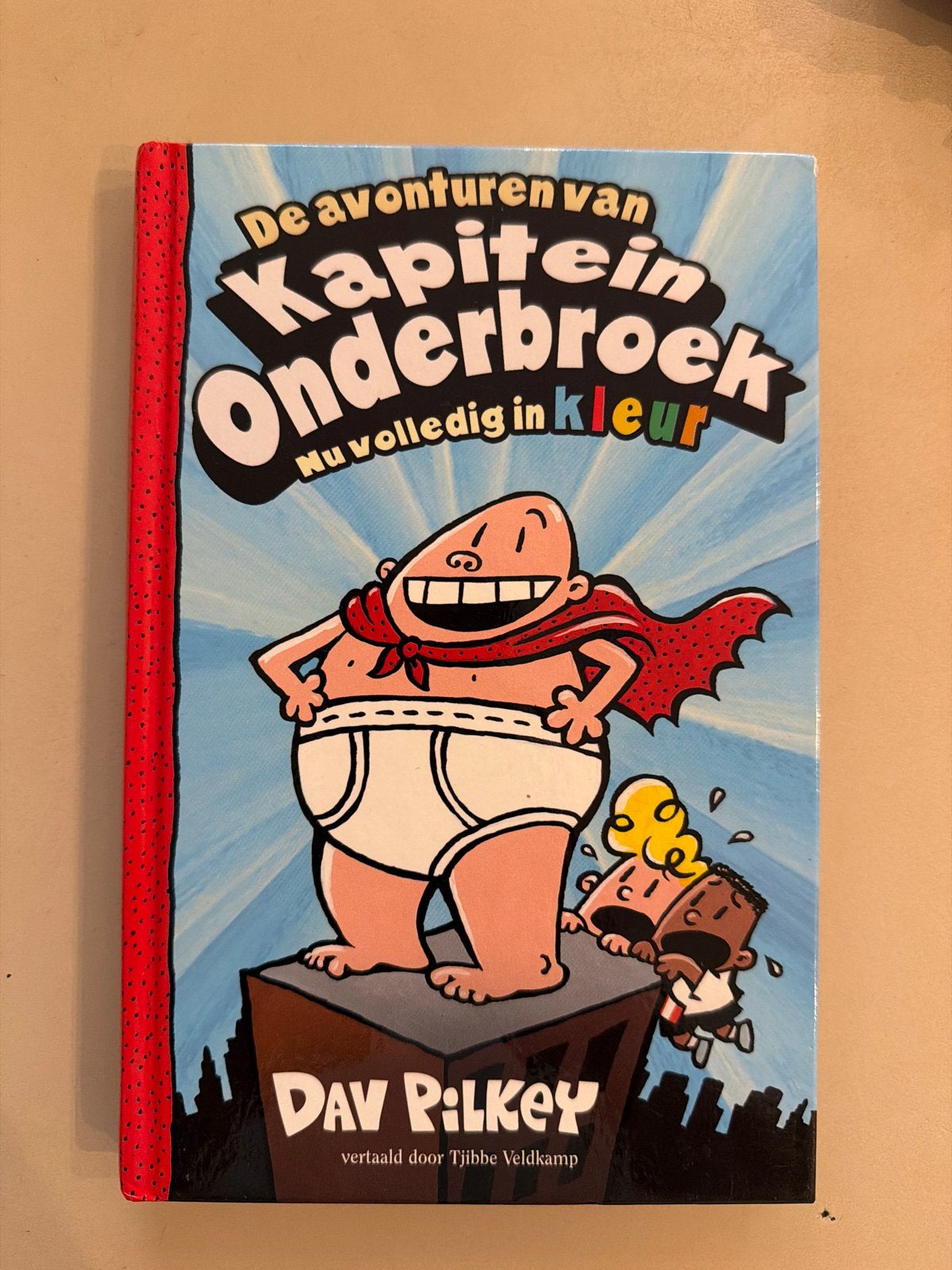 Kapitein Onderbroek deel 1 (in kleur) - Dav Pilkey, Ophalen of Verzenden, Zo goed als nieuw, Fictie algemeen