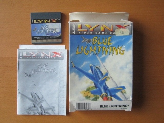 Blue Lightning Atari Lynx, Spelcomputers en Games, Games | Atari, Avontuur en Actie, 1 speler, Ophalen of Verzenden, Vanaf 7 jaar
