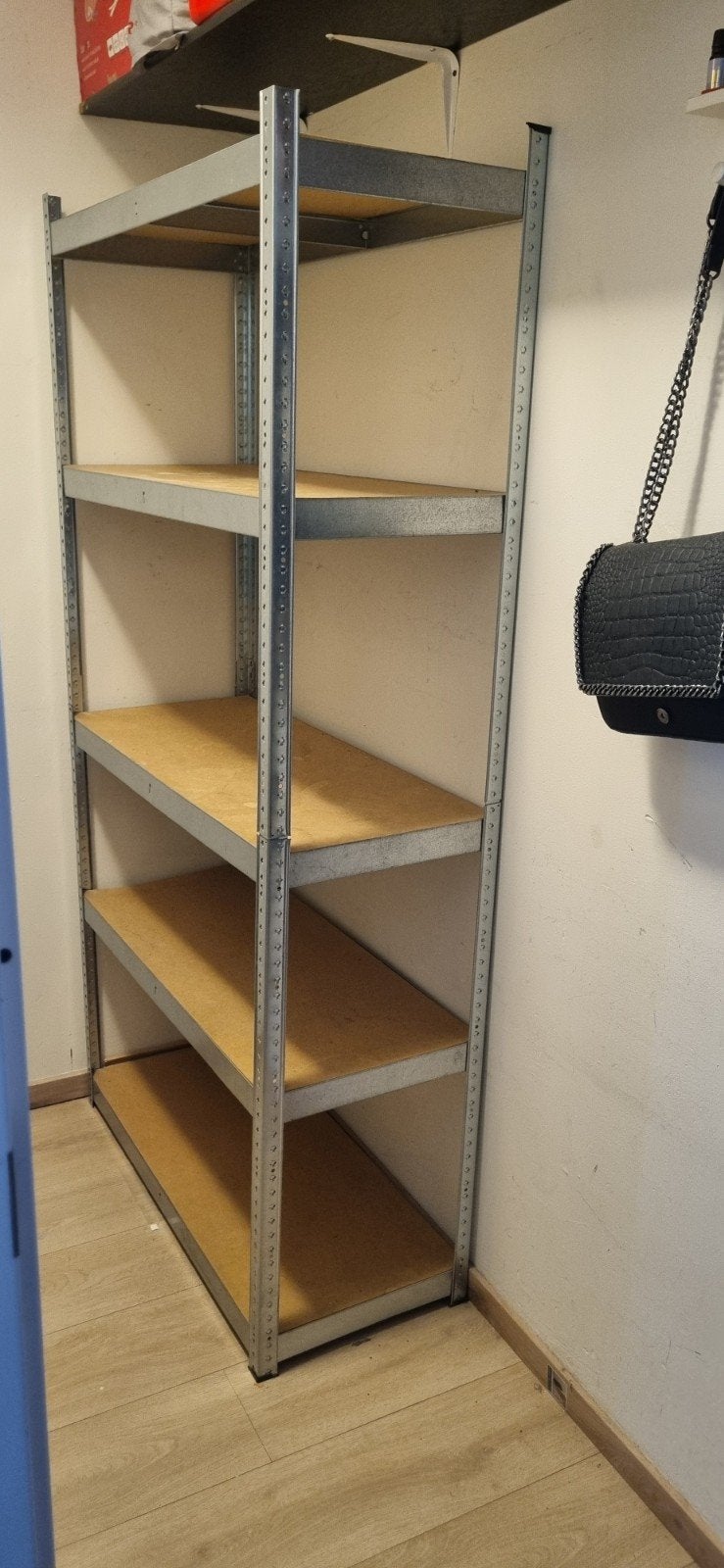 stellingkast, Ophalen, Zo goed als nieuw