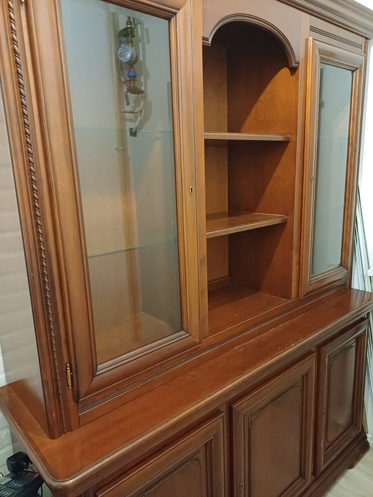 GRATIS, Huis en Inrichting, Kasten | Boekenkasten, Gebruikt, 200 cm of meer, 150 tot 200 cm, 25 tot 50 cm, Met deur(en), Met plank(en)