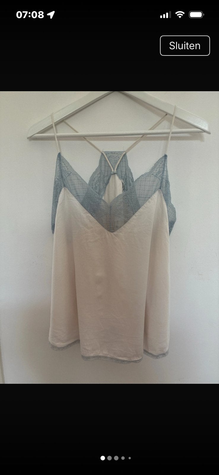Top voor mathilda, Kleding | Dames, Tops, Ophalen of Verzenden, Zo goed als nieuw, Zonder mouw
