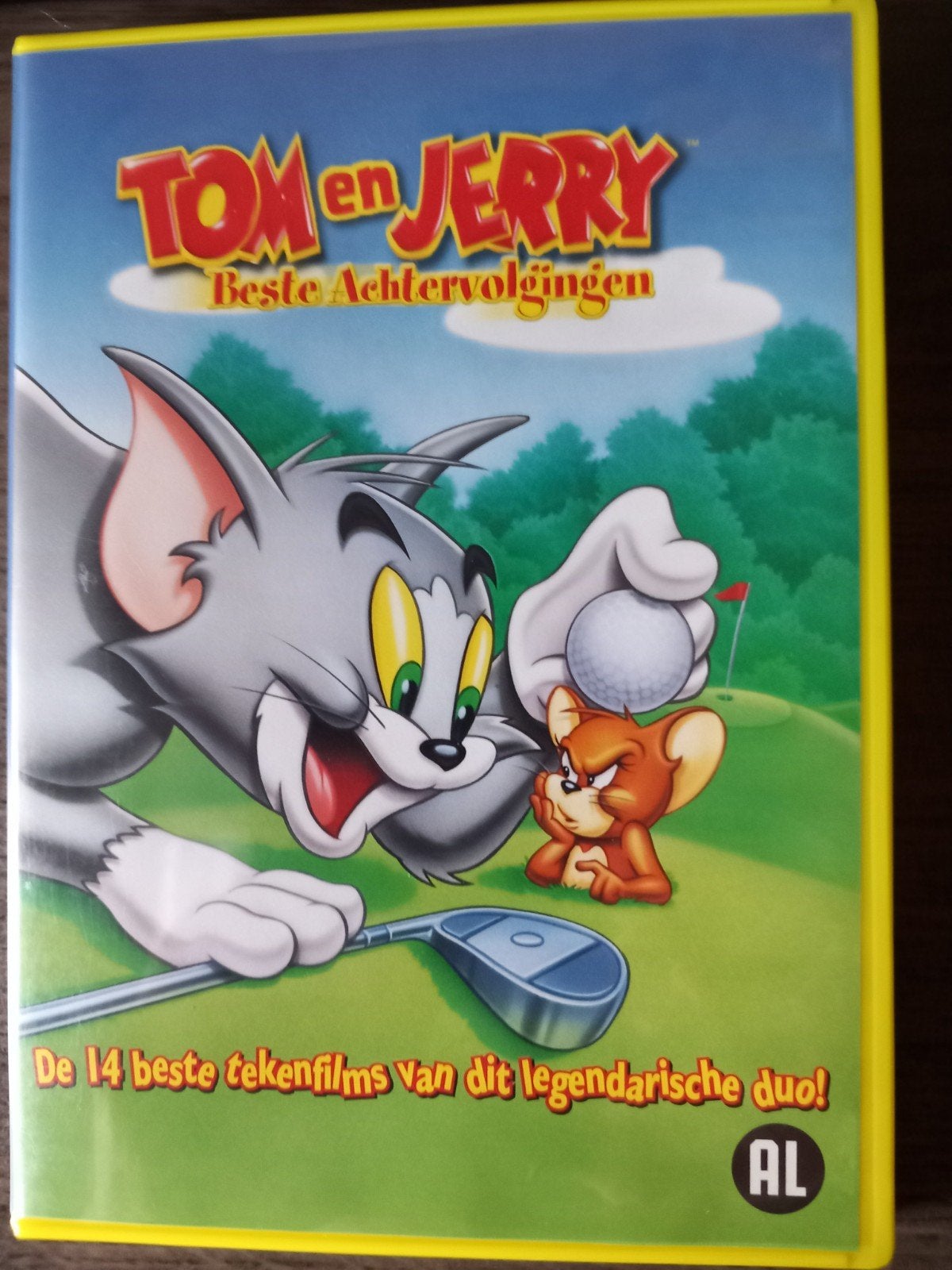 Tom en Jerry: Beste Achtervolgingen DVD, Engels, Tekenfilm, Ophalen of Verzenden, Gebruikt