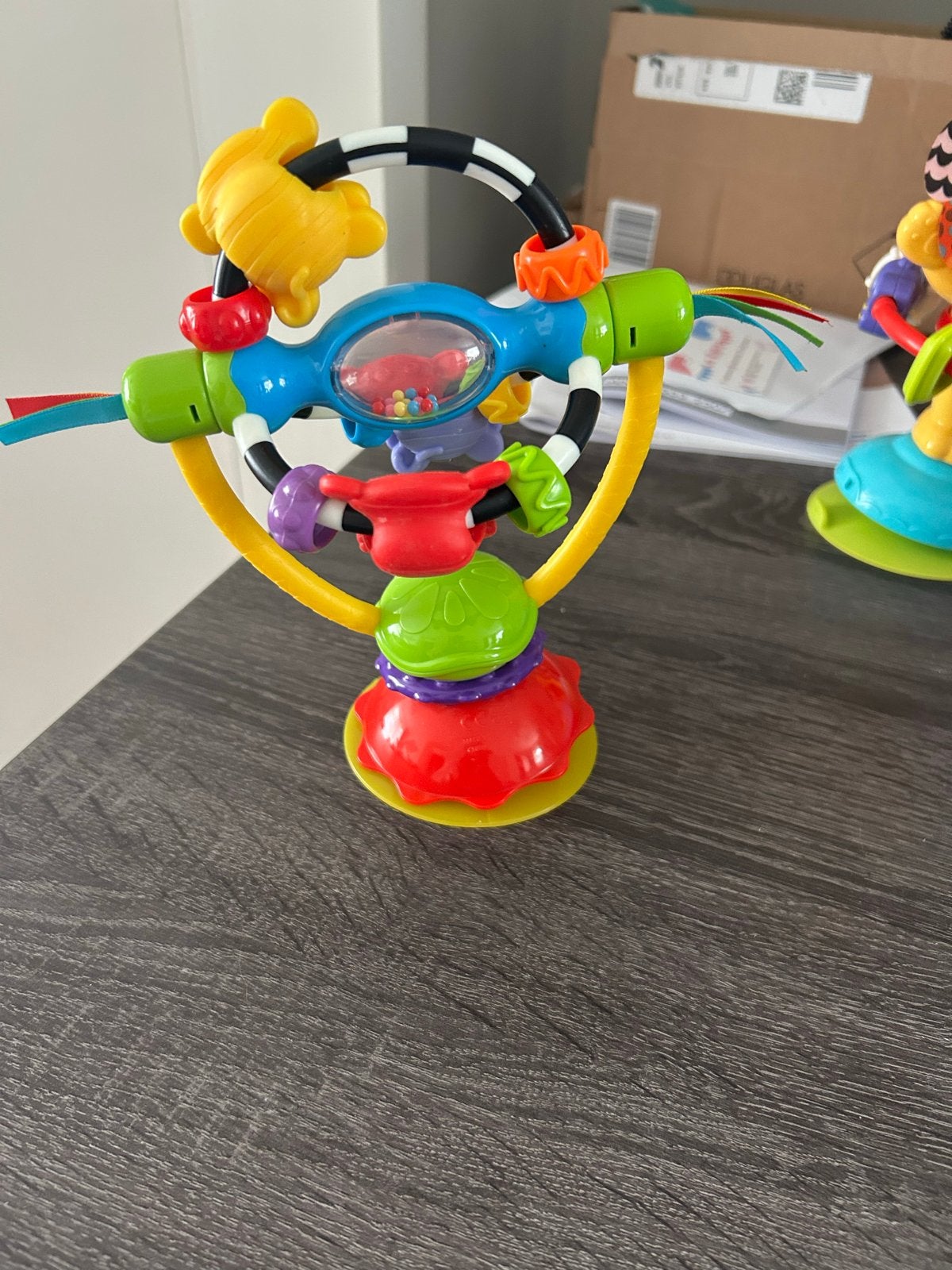 Vrolijke Baby Speelboog met Zuignap, Ophalen of Verzenden, Zo goed als nieuw, Overige typen, Met geluid