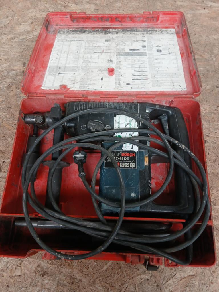Bosch GBH 7/45 DE Boor- en Breekhamer in Koffer, Ophalen of Verzenden