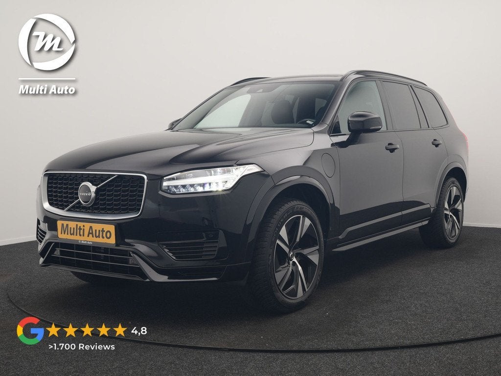 Volvo XC90 T8 Twin Engine AWD R-Design 7 Persoons PHEV 392pk, Auto's, Volvo, Gebruikt, Zwart, 4 cilinders, 1969 cc