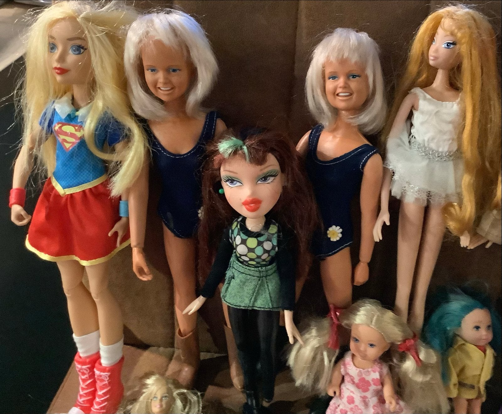 Grote Barbie collectie: poppen, auto's, paarden, meubels, kl, Ophalen of Verzenden, Gebruikt, Barbie