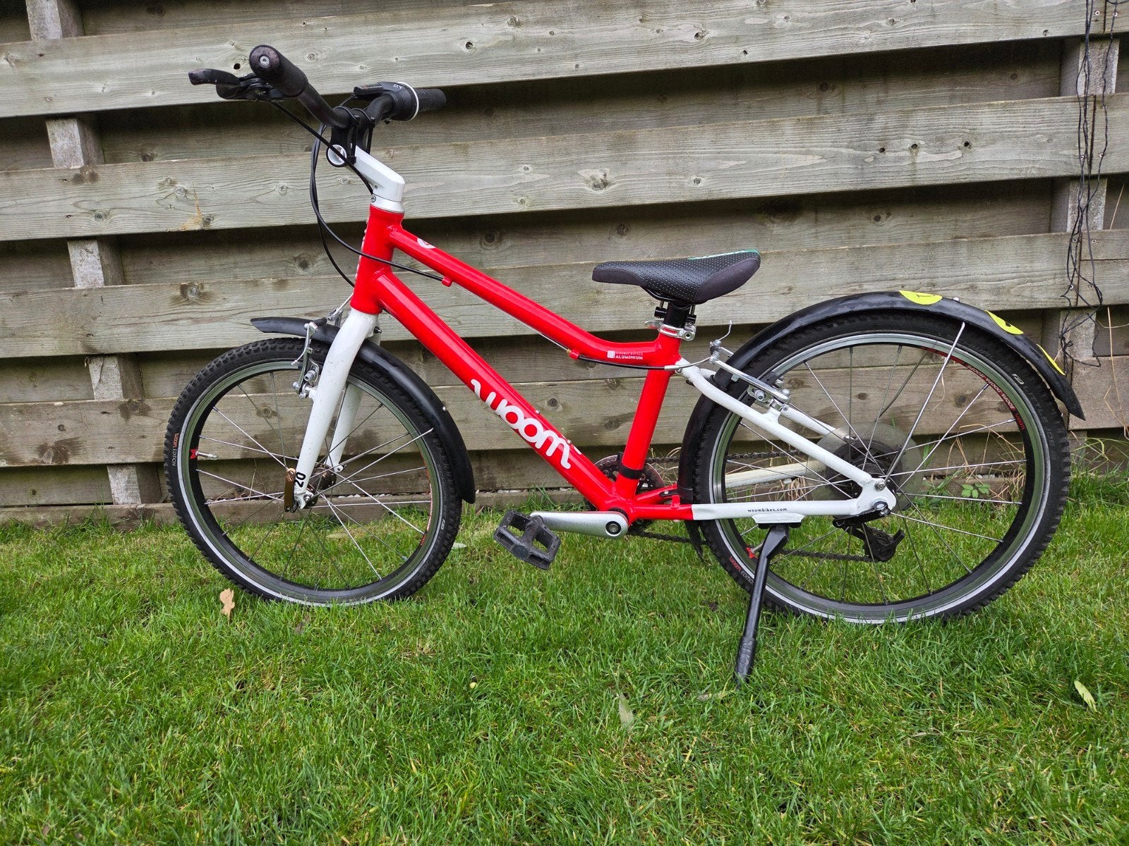 Woom Original 4 kinderfiets - 20 inch - Rood, Ophalen, Gebruikt, 20 inch of meer, Woom