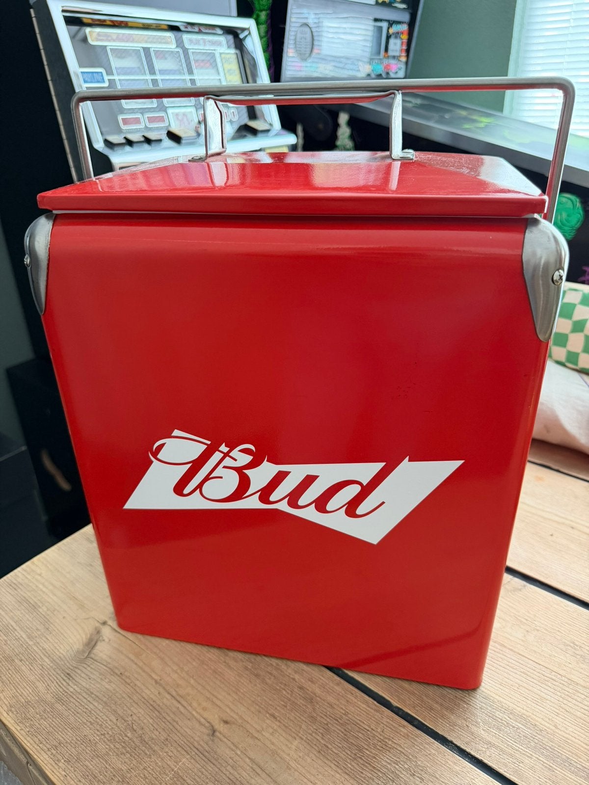 Budweiser retro koelbox, Verzamelen, Ophalen of Verzenden