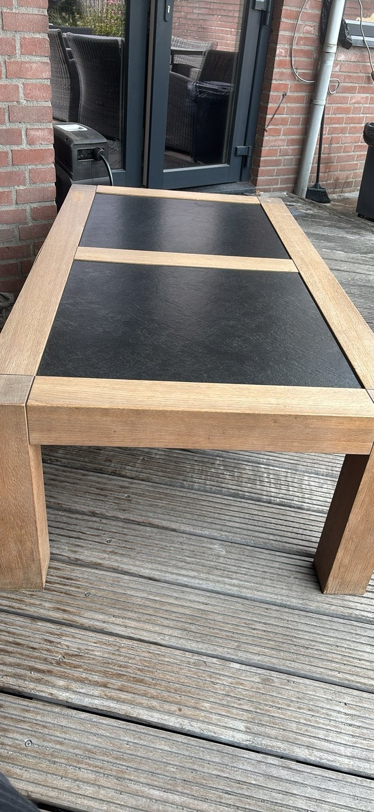 Salontafel, Ophalen, Gebruikt, 100 tot 150 cm, Eikenhout