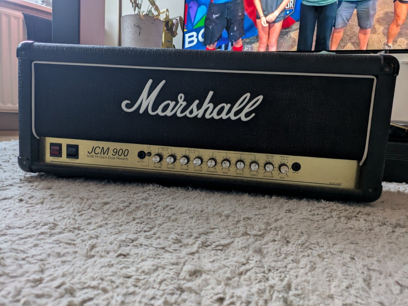 Marshall JCM900 uit 1992, Muziek en Instrumenten, Ophalen, Gebruikt, Gitaar, 50 tot 100 watt