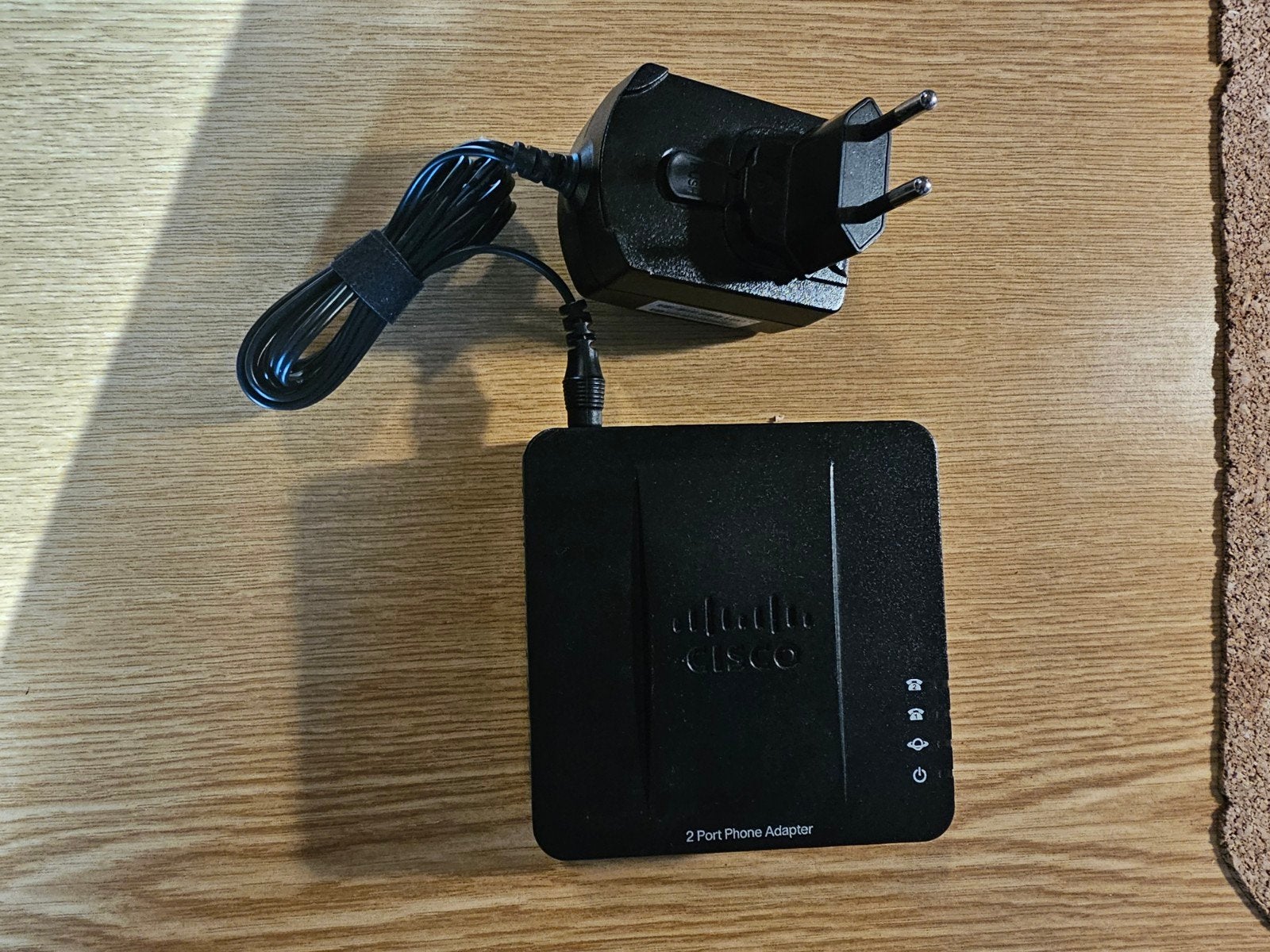 Cisco SPA112 2-poorts telefoonadapter met adapter, Ophalen of Verzenden
