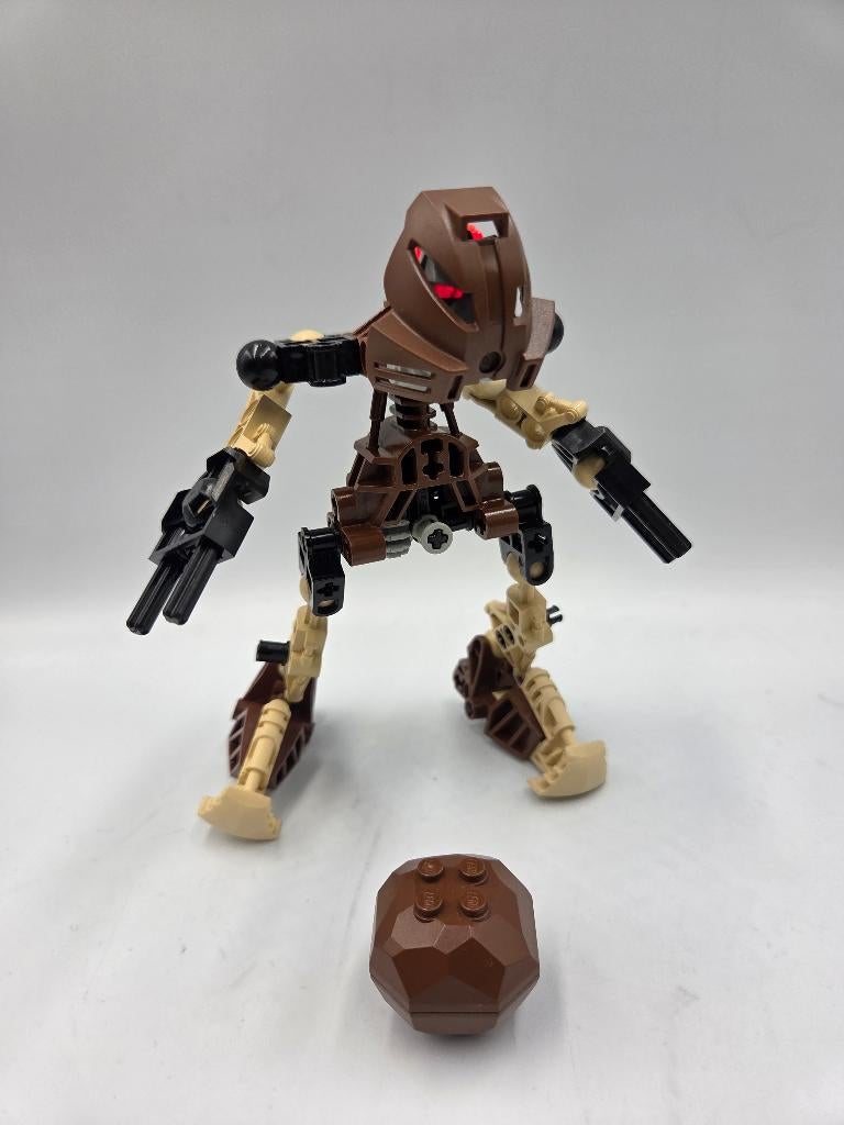 Lego Bionicle 8531 Pohatu, Ophalen of Verzenden, Zo goed als nieuw, Complete set, Lego
